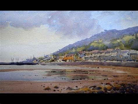 Painting A Beach In Watercolour Grahame Booth Watercolor Paintings