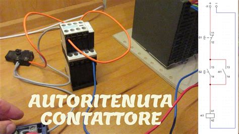 Come collegare un contattore teleruttore in autoritenuta relè in