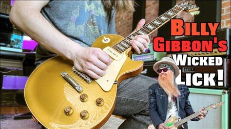 Billy Gibbons Smokin Blues Lick Everyone Should Try And Sg Winner