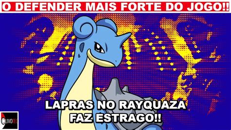 Lapras O PokÉmon Mais Tank Do Jogo Pokemon Unite Lapras Gameplay Youtube