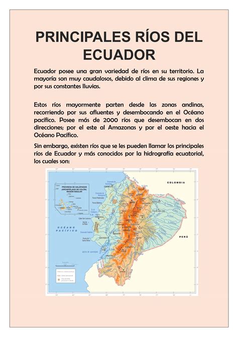 LOS RIOS DEL ECUADOR By Carlos Ruiz Issuu