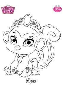 Coloriages de Palace Pets faciles pour enfants Gratuits à imprimer