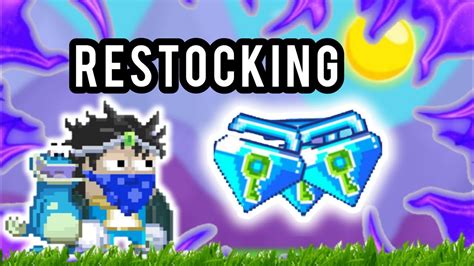 Restocking Live Growtopia Indonesia Growtopia Youtube