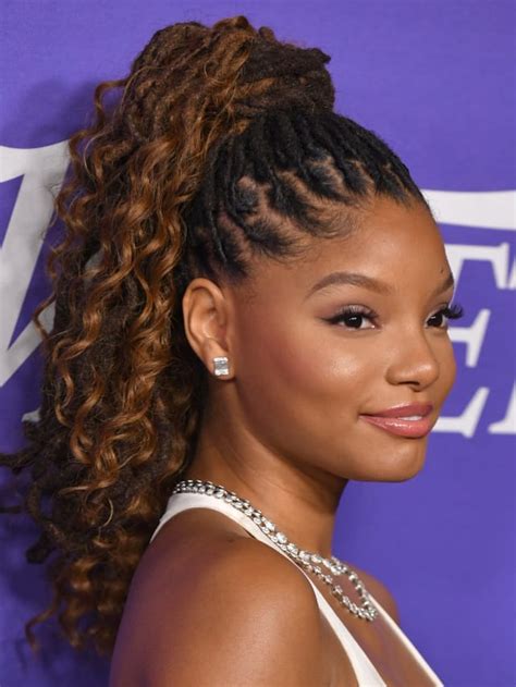 Halle Bailey talks nailing Ariel's hair flip with heavy, wet locs