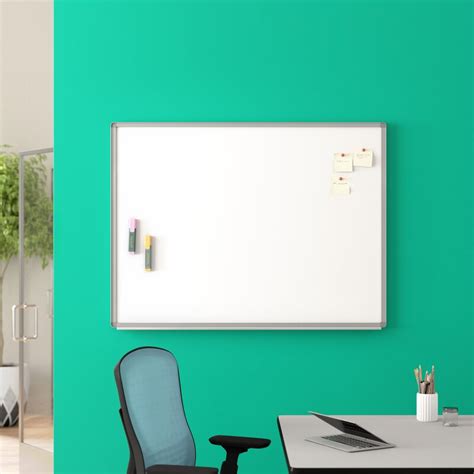 Luxor Wall Mounted Magnetic Whiteboard H X W Reviews Wayfair