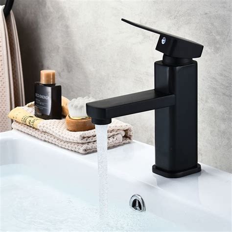 Torneira De Lavabo Banheiro Black Preta Prata Dourado Luxo Metal