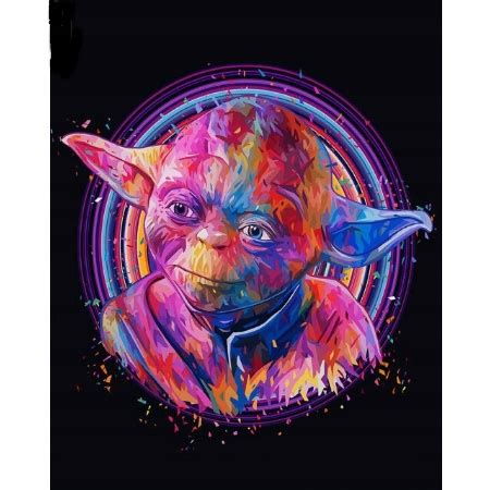 Malowanie Po Numerach Star Wars Mistrz Yoda II 12218706974