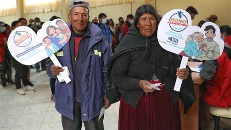 Más de tres millones de peruanos ya cobraron el Bono Alimentario