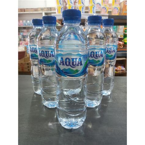 Jual Aqua Botol 600ml 3 Pcs Shopee Indonesia