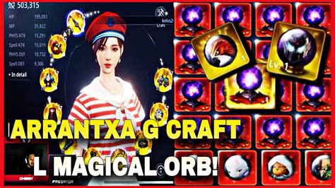 CHIBIBY CRAFTED LEGENDARY SOUL ORB USING ARRANTXA G TAOIST 503K POWER