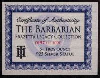 6 Oz Antique Finish Frank Frazetta Legacy Collection The Barbarian