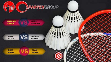 Showdown Partex Inter Office Badminton Tournament Exciting