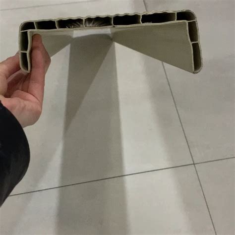 Duct Pvc Profile Invisible Flange Joint Profile For Pre Insulated Hvac