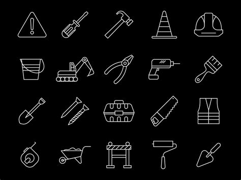 Free Construction Vector Icons Ai