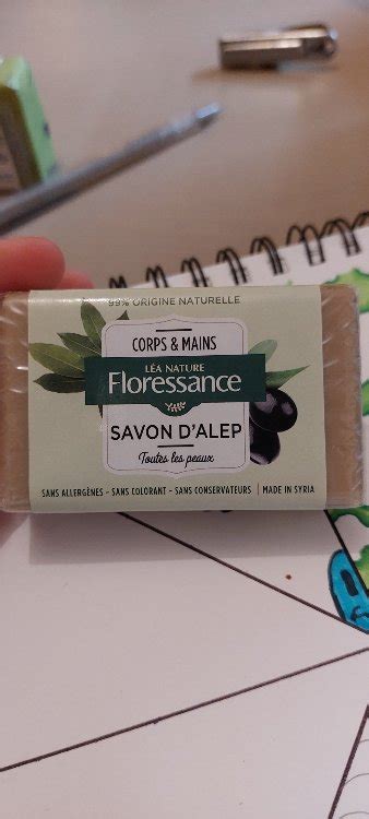 Floressance Corps Mains Savon D Alep INCI Beauty