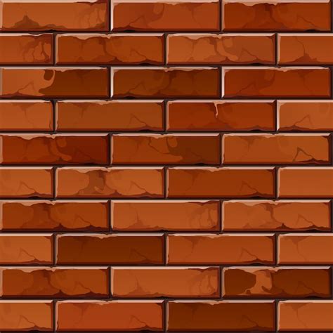 Premium Vector Brick Wall Background Texture Pattern