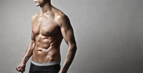 Premium Photo Detail Of Naked Torso Of Muscular Man