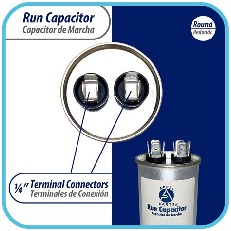 Appli Parts Condensador Capacitor De Marcha 12 Mfd UF Microfaradios