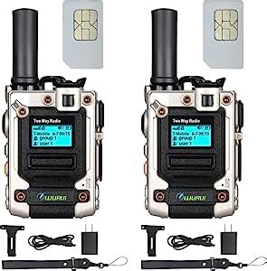 Wurui Txq K Global Ptt G Poc Walkie Talkie Long Range Adult Hiking