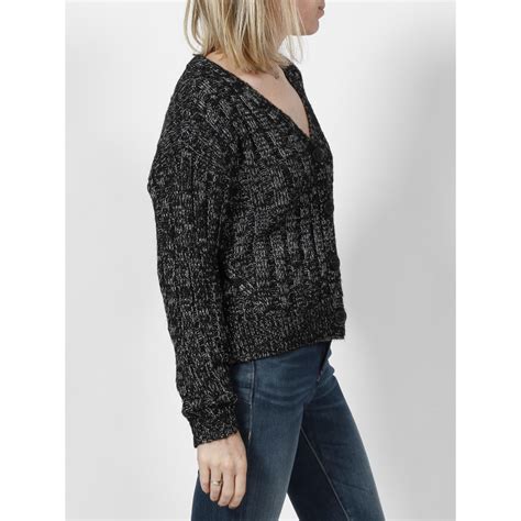 Gilet cardigan pailleté noir femme Véro Moda wimod