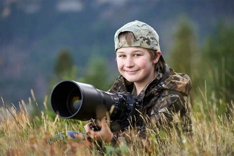 Niño fotógrafo de 13 años captura imágenes de animales salvajes