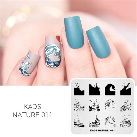 KADS Plaques estampage ongles inox motifs fleurs Pâques Test et Avis