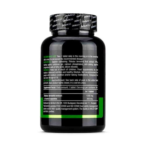 Tribulus Maximus 1500 Mg BiotechUSA 90 Tablete