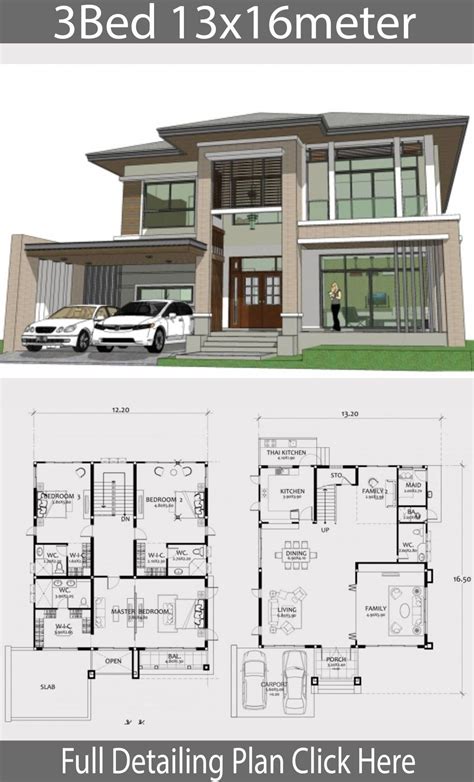 Best Small Duplex House Plans - Terrace is also provided for the ...