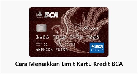 Cara Menaikkan Limit Kartu Kredit Bca