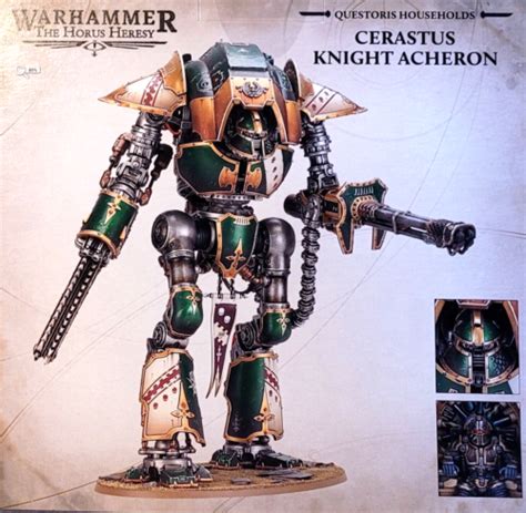 Cerastus Acheron Knight Titan No Box Sheet Horus Heresy Imperial