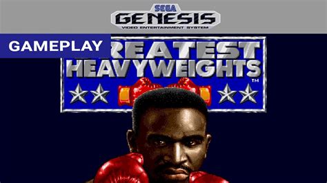 Greatest Heavyweights Sega Genesis Gameplay Clip HD RetroGameUp