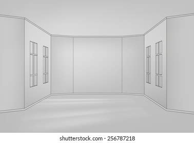 40,130 Empty Room Drawing Images, Stock Photos & Vectors | Shutterstock