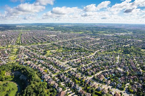 Aerial Photo Woodbridge Ontario