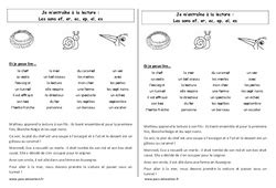 Ec El Er Es Son Complexe Confusion Cycle Exercice