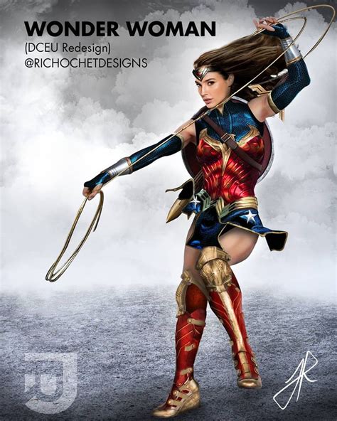 𝗥𝗜𝗖𝗛𝗢𝗖𝗛𝗘𝗧 𝗗𝗘𝗦𝗜𝗚𝗡𝗦 on Instagram Wonder Woman Concept Art Heavily