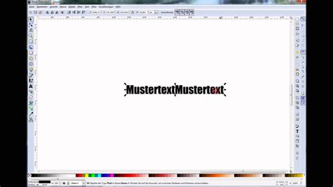 Inkscape Tutorial Einen Text In Einen Pfad Umwandeln YouTube