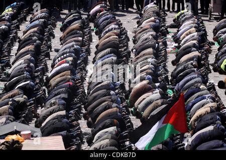 Mar 15 2011 Gaza City Nella Striscia Di Gaza Dimostranti