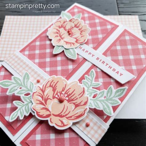 Pals Blog Hop A New Spin On A Gatefold Card With Two Tone Flora In