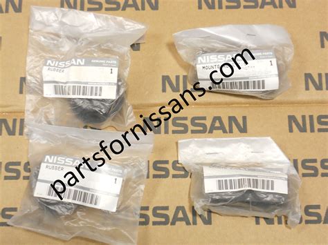 Genuine Nissan 300zx Z32 Tt Twin Turbo Radiator Rubber Mounting Kit New