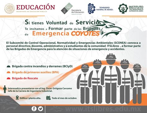 Convocatoria Brigadas De Emergencia