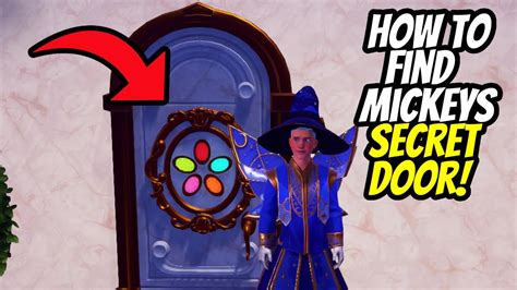 How To Find The Secret Door For Mickey Mouse In Disney Dreamlight