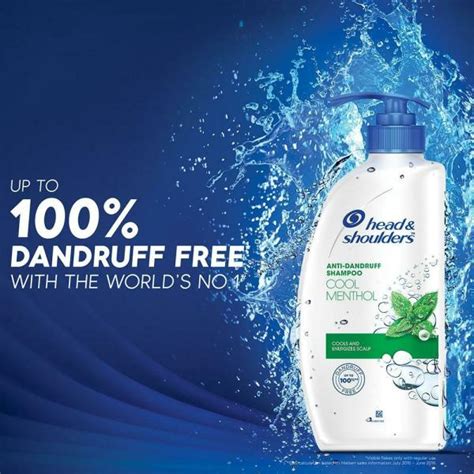 Head Shoulders Cool Menthol Anti Dandruff Shampoo Ml Jiomart