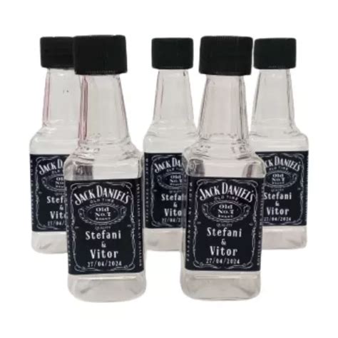 Mini Garrafinhas Personalizadas Whisky Ml Pl Stico Parcelamento