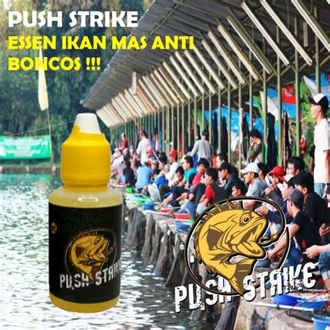 Jual Umpan Ikan Mas Pakai Essen Black Marlin Push Strike Kemasan Baru