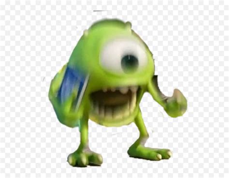 Trending Mike Wazowski Stickers Mike Wazowski Meme Png Mike Wazowski