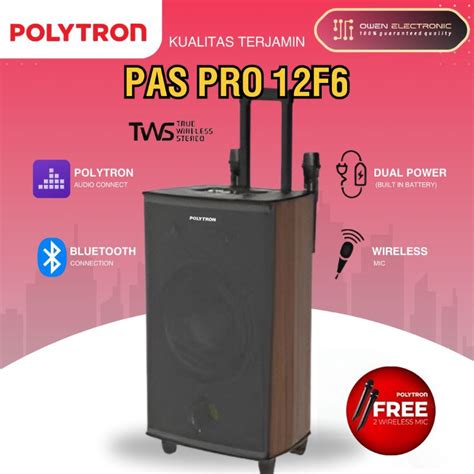 Jual Speaker Portable Polytron Paspro F Speaker Portable Pas Pro F