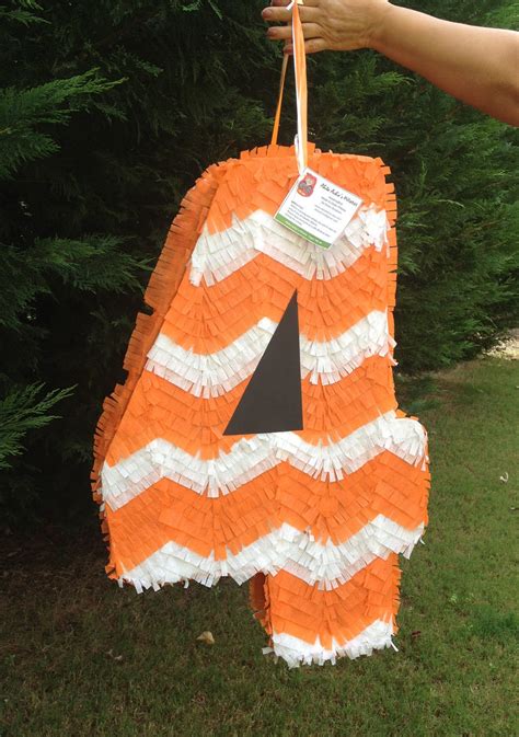 Large Number Four Pinata Chevron Pattern Custom Number Etsy