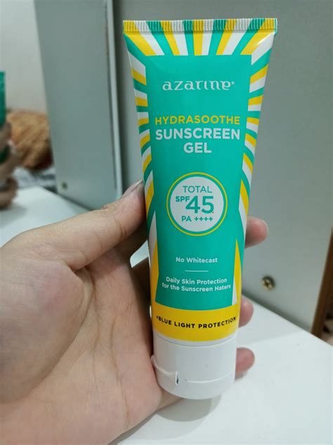 Sunscreen Azarine Spf 45 Pa Kesehatan Kecantikan Rias Wajah Di