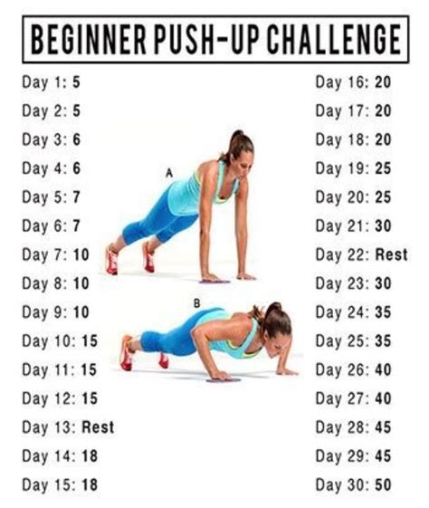 20 Pushups A Day Before And After - Mocksure