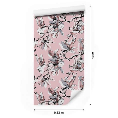 Tapeta Pastelowe Kwiaty Magnolii Tapetyonline Pl